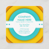 retro Loyalitäts-Briefmarkenkarte Treuekarte (Rückseite)