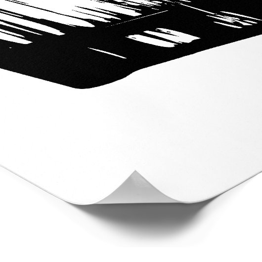 Retro-LP Poster (Ecke)