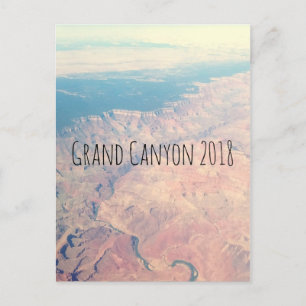 Retro-Luftbild Grand Canyon Arizona Foto Vintage Postkarte