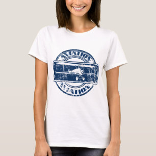 Retro Luftfahrt-Kunst T-Shirt