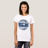 Retro Luftfahrt-Kunst T-Shirt (Vorne ganz)