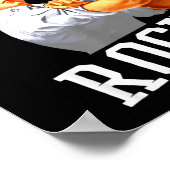 Retro Lunch Ladies Rock Cafeteria Worker Funny Lun Poster (Ecke)