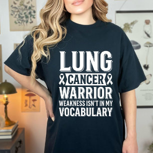 Retro Lungenkrebs Krieger Schwäche Nicht In Meinen T-Shirt