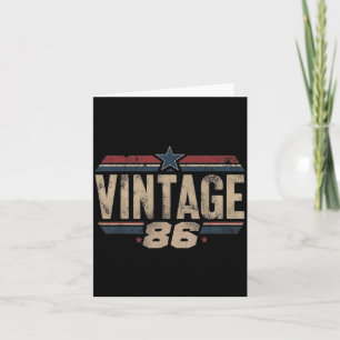 Retro Lustig 1986 Vintage 40. Geburtstag 40 Jahre  Karte