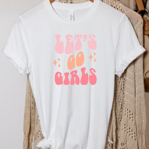 Retro Lustige Junggesellinnenabschied Lasst Uns Lo T-Shirt