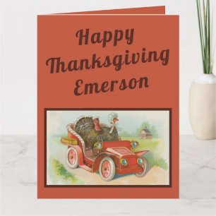Retro-lustige Thanksgiving-Memes, niedliche Trutha Karte