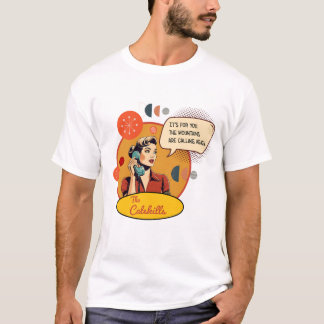 Retro, lustiger T - Shirt
