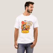 Retro, lustiger T - Shirt (Vorne ganz)
