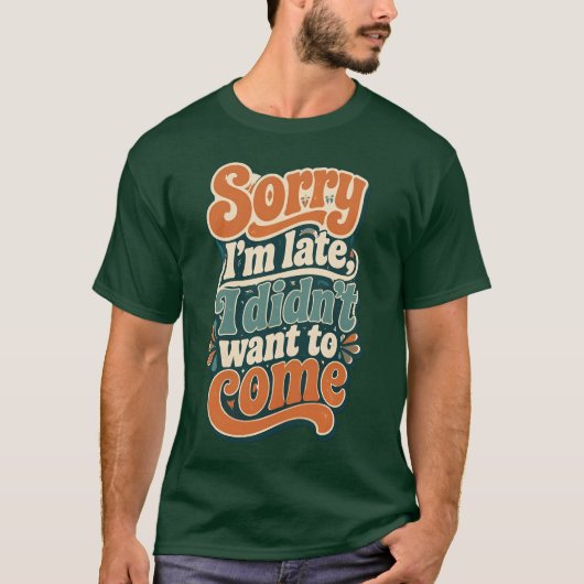 Retro Lustiges Introvert Shirt (Vorderseite)