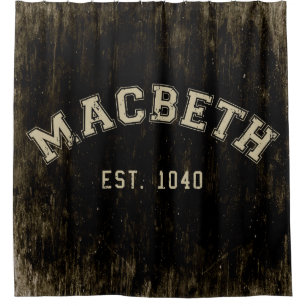 Retro Macbeth Duschvorhang