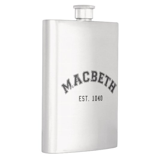 Retro Macbeth Flachmann (Rechts)