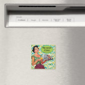 Retro machen Sie sich auf Zuhause, putzen Sie mein Magnet (In Situ (Geschirrspüler))