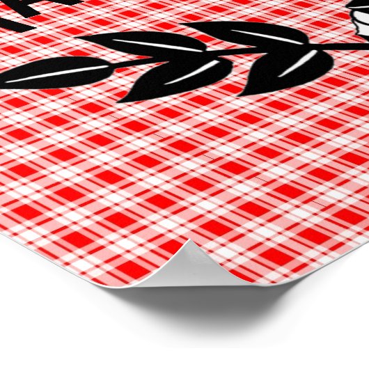 Retro macht meinen Tee Poster (Ecke)