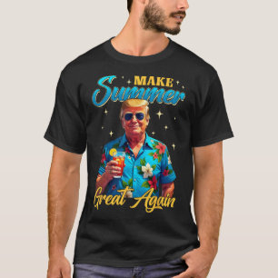Retro macht Sommer wieder großartig Donald Trump S T-Shirt