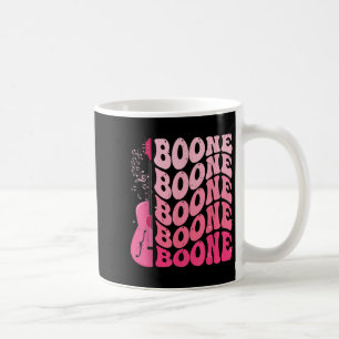Retro-Mädchen Boone Groovy-Blume Vorname Persönlic Kaffeetasse