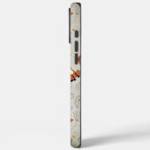 Retro-Mädchen-Waldtiere-Fuchs-Muster Case-Mate iPhone Hülle (Rückseite / Links)