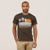 Retro Madeira-Strand-T - Shirt (Vorne ganz)