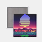 Retro Magnet (Vorderseite/Rückseite)