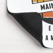 Retro Main Beach East Hampton Surfbrett Surfen Mousepad (Ecke)
