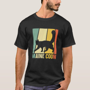 Retro Maine Coon Katze  Katzenbaby Katze  1 T-Shirt