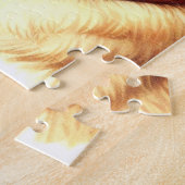 Retro-Malerei auf niedlichen Mops Puzzle (Seite)