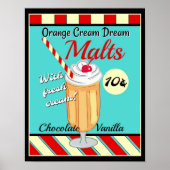 Retro-Malt Poster (Vorne)