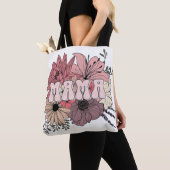 Retro Mama Blumenhemd - Groovy 70er Muttertag Tasche (Von Nahem)