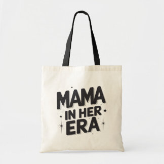 Retro Mama in ihrer Ära Groovy-Tragetasche Tragetasche