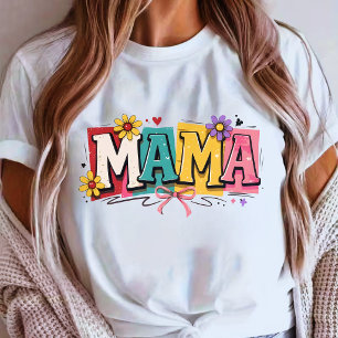 Retro Mama Muttertag Mama Design T-Shirt