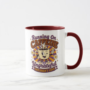 Retro-Mama-Tasse mit Kaffeetrieb und undankbaren K Tasse