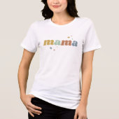 Retro Mama Tri-Blend Shirt (Vorderseite)