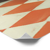 Retro-Mama und Kindersicherung Poster (Ecke)