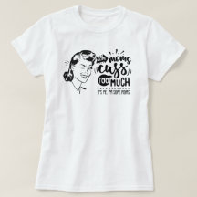Retro-Mamas und T - Shirt