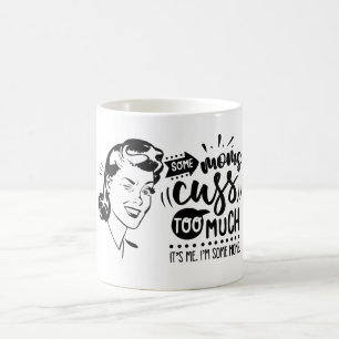 Retro-Mamas und Tasse