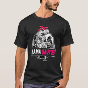 Retro Mamasaurus Rex Dinosaur Mama Saurus Family m T-Shirt