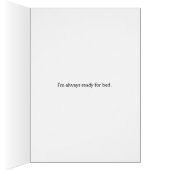 Retro Man - immer bereit für Bett, (Innen (Rechts))