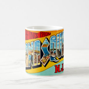 Retro Manasquan NJ Kaffeetasse