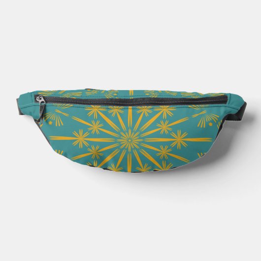 Retro Mandala Aquamarin Fanny Pack Bauchtasche (Ablage )