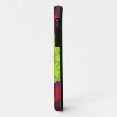 Retro Mandala Blume grün rot und Lila Case-Mate iPhone Hülle (Hinten/Links)