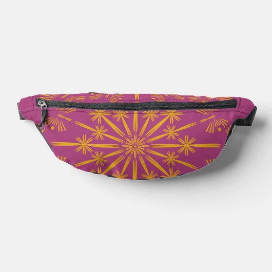Retro Mandala Boysenberry Fanny Pack Bauchtasche (Ablage )