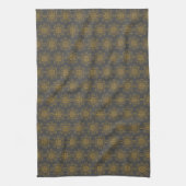 Retro Mandala Dusk Küchentuch (Vertikal)