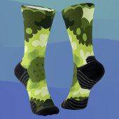 Retro Mandala Green Socken