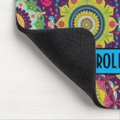 Retro Mandala Pattern Mousepad (Ecke)