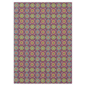 Retro Mandala Pattern Tischdecke (Vorderseite)