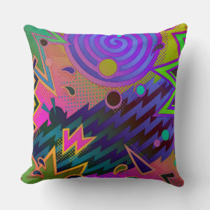 Retro-Manie 80er Jahre Abstract Wurfkissen Kissen