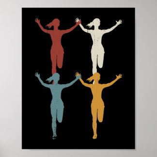 Retro Marathon, Laufweg Poster