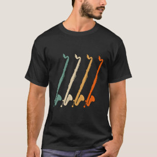 Retro Marching Band Bass Klarinette T-Shirt