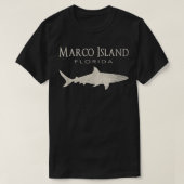 Retro Marco Island FL Shark T-Shirt (Design vorne)