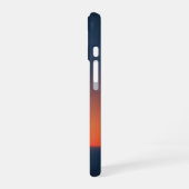 Retro Marine Horizont iPhone 16 Hülle (Linke Seite)