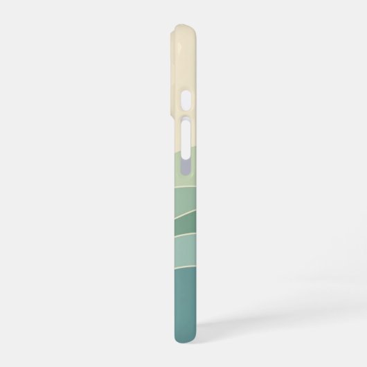 Retro Maritime Anchor iPhone 16 Hülle (Linke Seite)